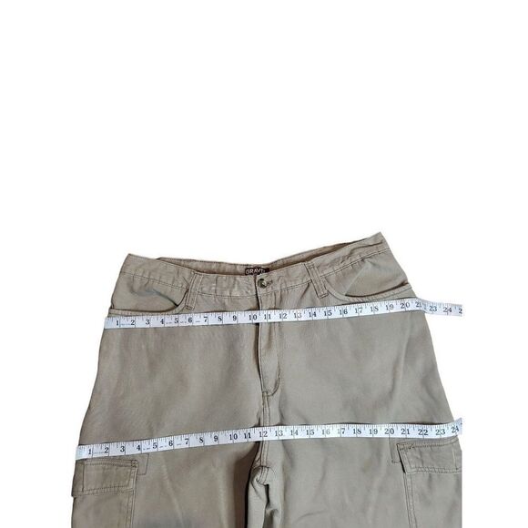 Gravel Gear Carpenter Pants Men Sz 40 X 30 Rip‎ Stop Khaki Straight Leg - Picture 3 of 7